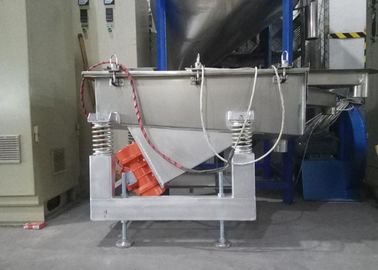 Δομένος μηχανή κόσκινων διαχωριστών δονητών για το πλαστικό 650mm μέσο ύψος εξόδου