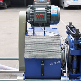 Εξωθητής βιδών PVC δύναμης 30-15kw singleg και pellletizing γραμμή LDP 200-250kg/h