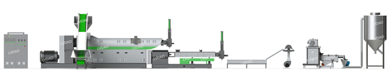 LD-SZ-55 πλαστική ανακύκλωσης υψηλή παραγωγή δομών βιδών εξοπλισμού ειδική