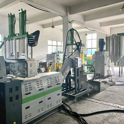 Pelletizing δαχτυλιδιών νερού PE καυτό τέμνον προσαρμοσμένο μηχανή χρώμα